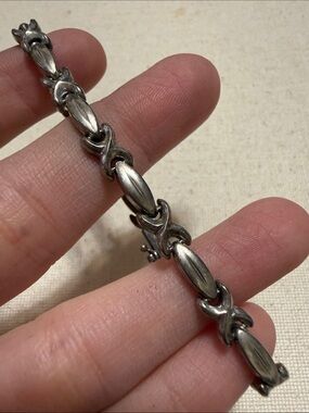 Sterling Silver 925 Linked Bracelet 7’ in